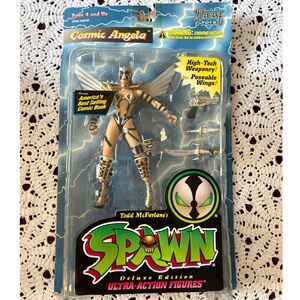McFarlane Toys Spawn Cosmic Angela Ultra Deluxe Female Action Figure NIP 1995
